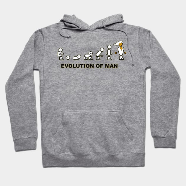 Evolution of Man Hoodie by nikovega21